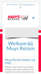 Mobile Screenshot of muysreizen.nl